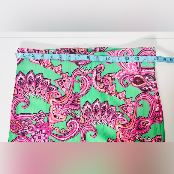 Alice + Olivia Teeny Paisley Flare Bootcut Pants 6 / 8 medium Altered Hemmed - Picture 9 of 12